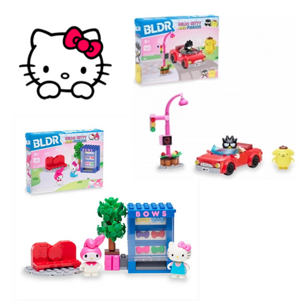 HELLO KITTY SET CONSTRUCCION 145PZS